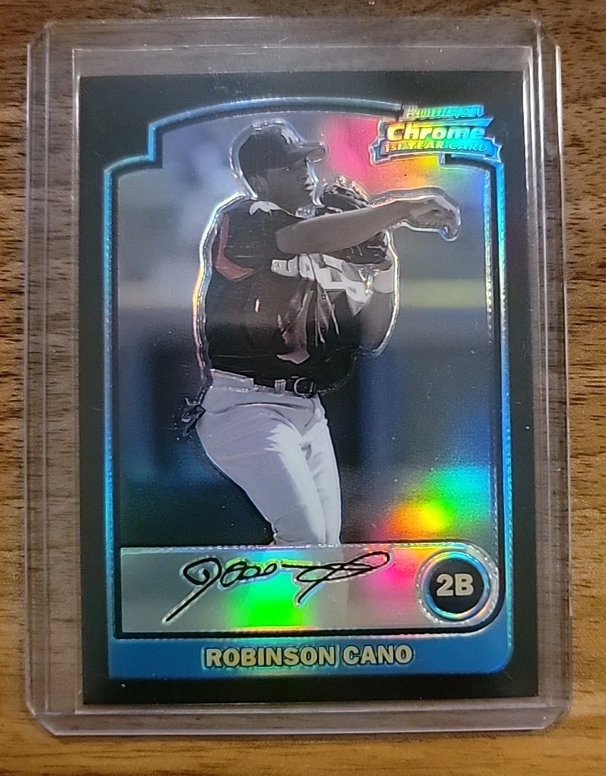 2003 Bowman Draft Picks & Prospects - Robinson Cano #BDP124  (RC) REFRACTOR 🔥🔥