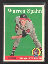 1958 Topps Warren Spahn #270