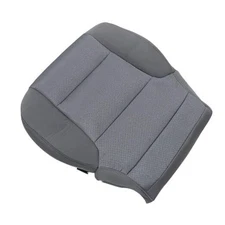  Driver or Passenger Side Bottom Replacement Cloth Seat Cover Gray Gray(Cloth)