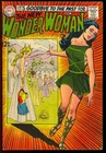 Wonder Woman #179 Classic Cover Silver Age Superhero Vintage DC Comic 1968 FN-