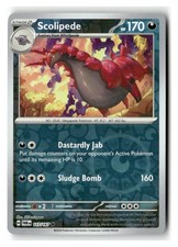 Scolipede 107/198 – Chilling Reign Pokemon – Lotto Evoluzione Di 3 Carte – Rara Stage 2 Tipo Buio