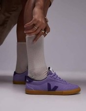 Image of Veja Volley Suede Sneaker in Lavende/Purple sz 38EU/7US New in Box