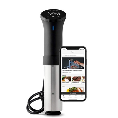 #ad #ad ANOVA CULINARY SOUS VIDE PRECISION COOKER 2.0 WIFI 1000 WATTS BLACK SILVER $59.95