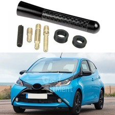 7,6 cm Auto Antenne Stabantenne Dachantenne Carbon-Optik AM/FM für Toyota Aygo