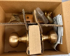 Schlage All Purpose Entry Lock D53PD PLY 612 RH Satin Bronze New Open Box