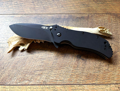 Zero Tolerance ZT 0350 Assisted Pocketknife S30V Black G10 Drop Point Clip