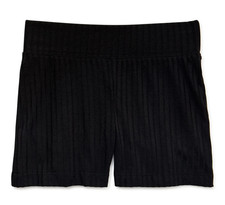 Wonder Nation Girls size M 7-8 Fashion Shorts color BLACK soot NEW