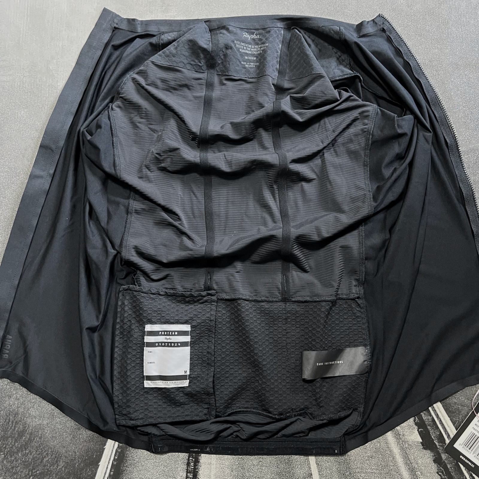 NEW Size M Rapha Men's Pro Team Aero Jersey Ⅱ Short Sleeve Medium Black