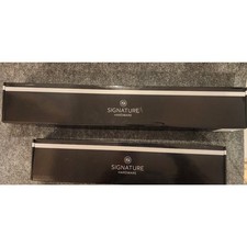 Signature Hardware Berwyn Matte Black Towel Bar Set - 18" 24" SHBW18TB2MB