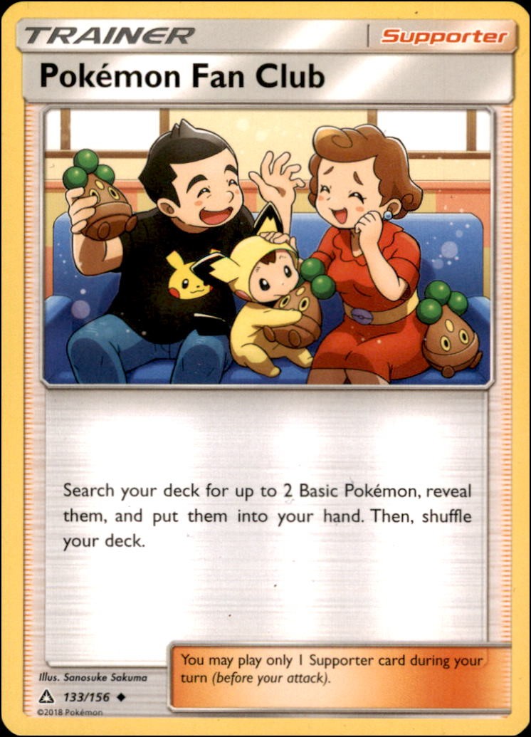 Pokemon - Pokemon Fan Club #133/156 - SM - Ultra Prism Uncommon