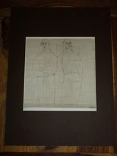 TADEUSZ KULISIEWICZ - "Airmen" -  1966 - military - MID CENTURY