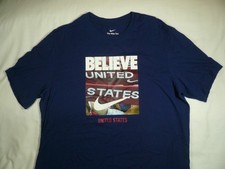 Nike USMNT "Believe" Soccer Multi Sizes BRAND NEW Shirt USA Men's National Team