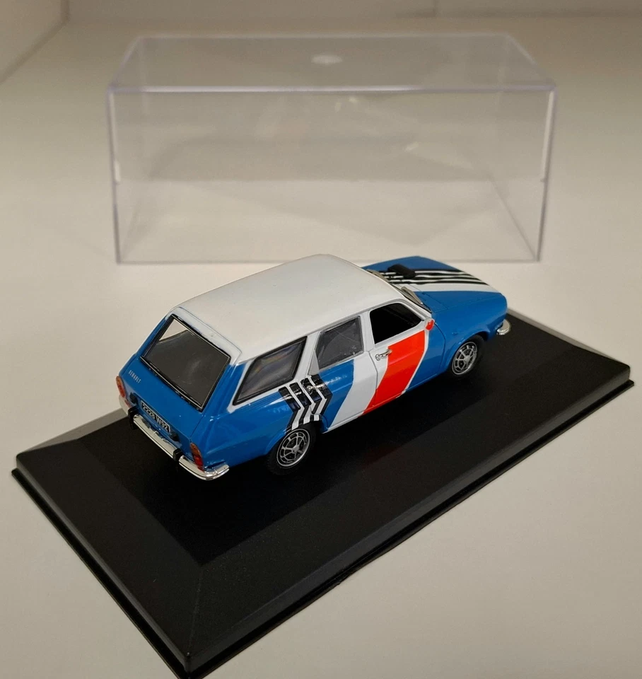 Renault 12 Gordini Break Assistance 1973 1/43 Eligor Box Vetrina - Immagine 2 di 3