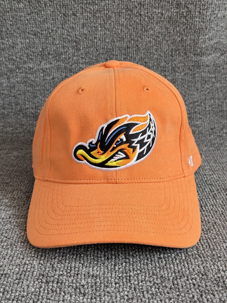47 Brand Lehigh Valley IronPigs Baseball Cap Strapback Orange MiLB