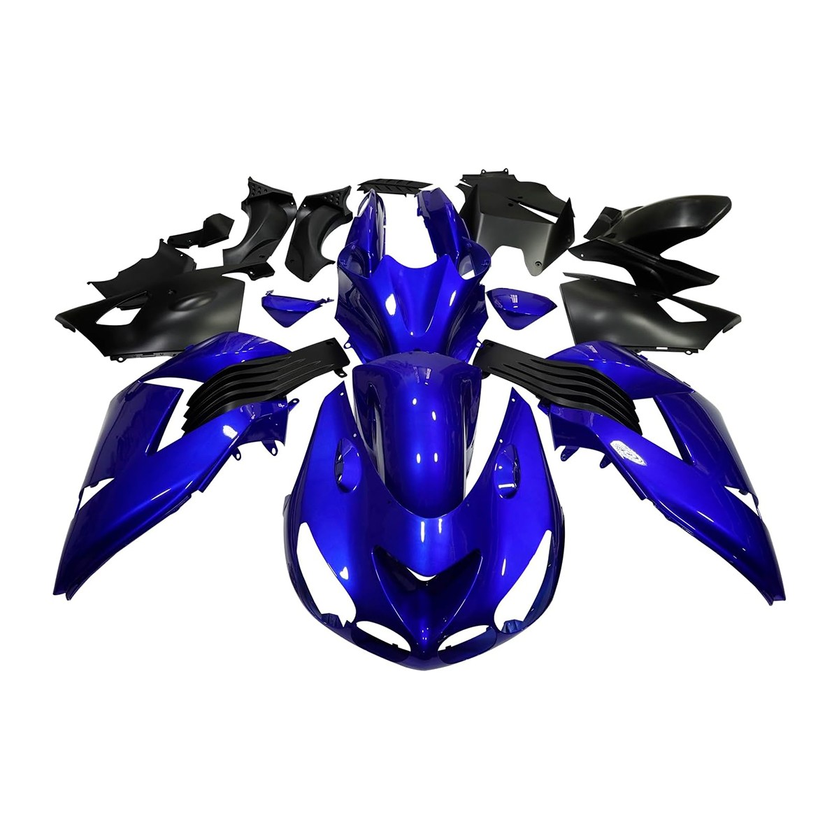 Blue Fairing Kit for Kawasaki Ninja ZX14R 2006-2011 07 08 09 Injection Bodywork