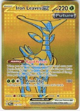 Iron Leaves ex 176/131 Holo Hyper Rare Prismatic Evolutions Pokemon Near Mint on eBay