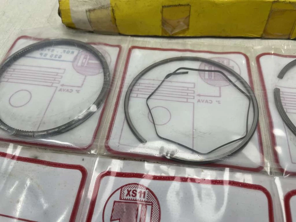 KIT FASCE ELASTICHE SEGMENTI NSU PRINZ 4 4L PER DUE PISTONI DIAMETRO 75mm (VW... - Imagen 4 de 4