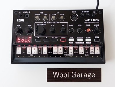 KORG Volca Kick Analog Kick Generator Synthesizer getestet funktioniert...