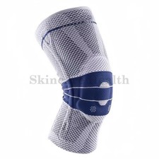 3D Knit Knee Compression Sleeve Silicone Gel Pad for Sports Joint Pain Relief