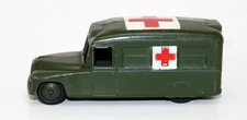 Dinky 30hm-G Military Daimler Ambulance Original 1952 Olive Green