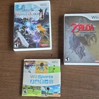 Nintendo Wii Valhalla Knights Eldar Saga, Zelda Twilight Princess, Wii Sports
