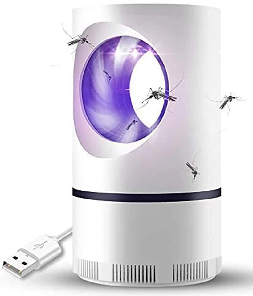 Ultrasonic Pest Repeller Electric Mosquito Killer Trap Lamp UV LED Insect Zapper - Image 2 of 4