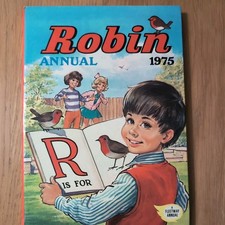 Vintage 1975 Robin annual  Very Good condition for its age 