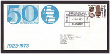 1973 BBC Scotland 50th Anniversary commemorative cover.