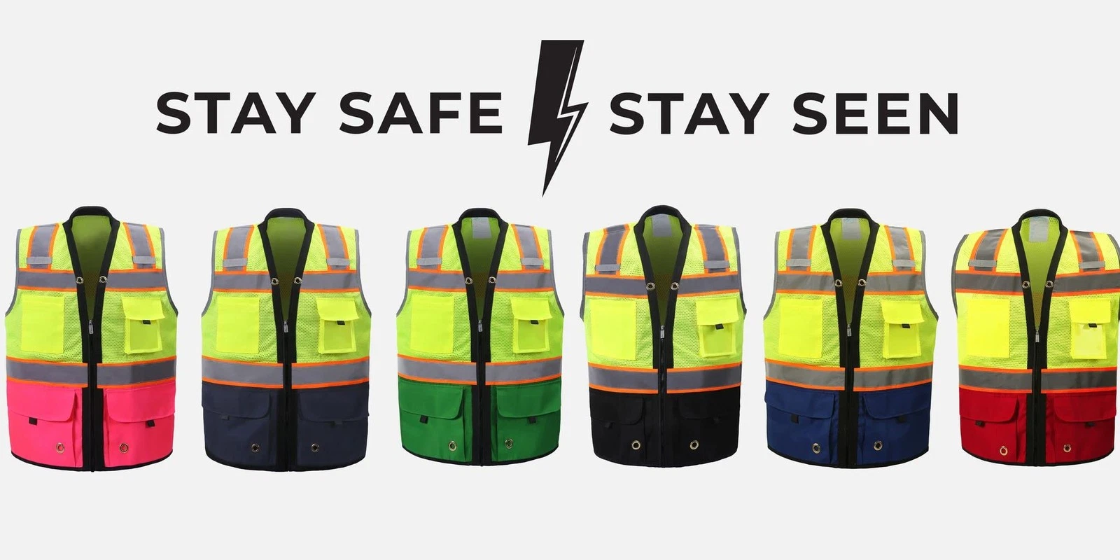 Shine Bright Safety Vest - High Visibility with Reflective Straps and Pockets – image 6