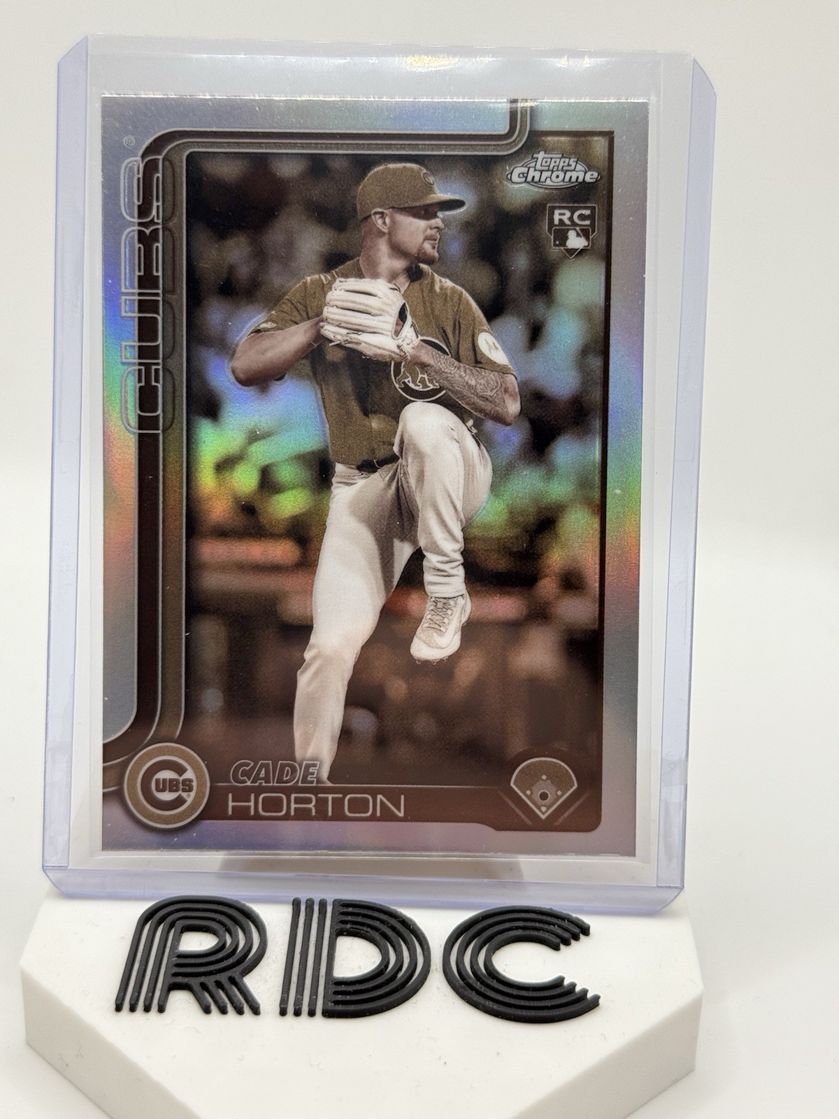 2025 Topps Chrome Update Cade Horton RC Sepia Refractor Rookie #USC63 Cubs