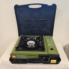 Ozark Trail OT 1 Burner Butane Outdoor Camping Stove in a Case - Never Used