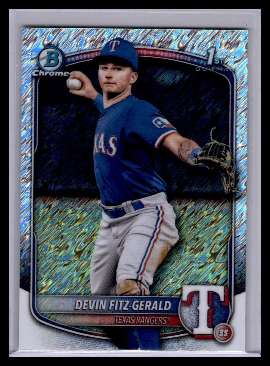 2025 Bowman Chrome - Devin Fitz-Gerald #BCP-158 Shimmer Refractor