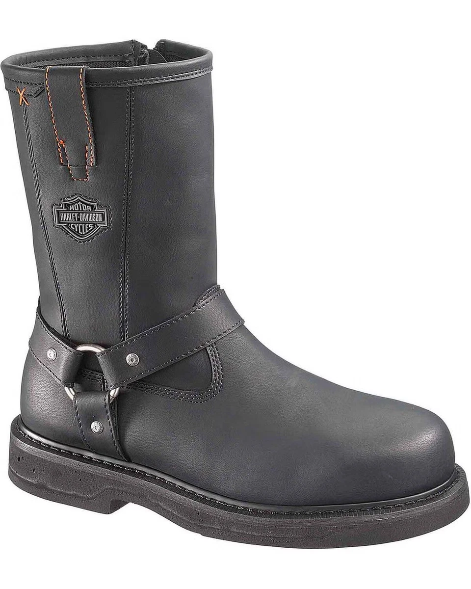 Steel Toe Biker Boots for Men for sale | eBay
