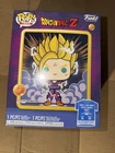 Funko Pop & Tee Super Saiyan 2 Gohan Glow In The Dark XL New Sealed