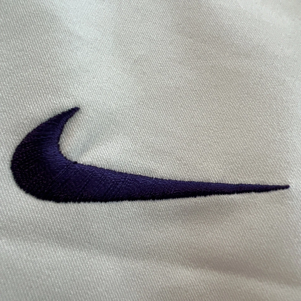 Nike TCU Shirt Men's 2XL White Hybrid Mesh Golf Texas Christian University - Image 3 of 4