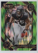 2024 Panini Select Club Level Neon Green Shock Prizm 59/499 Danielle Hunter 6q5