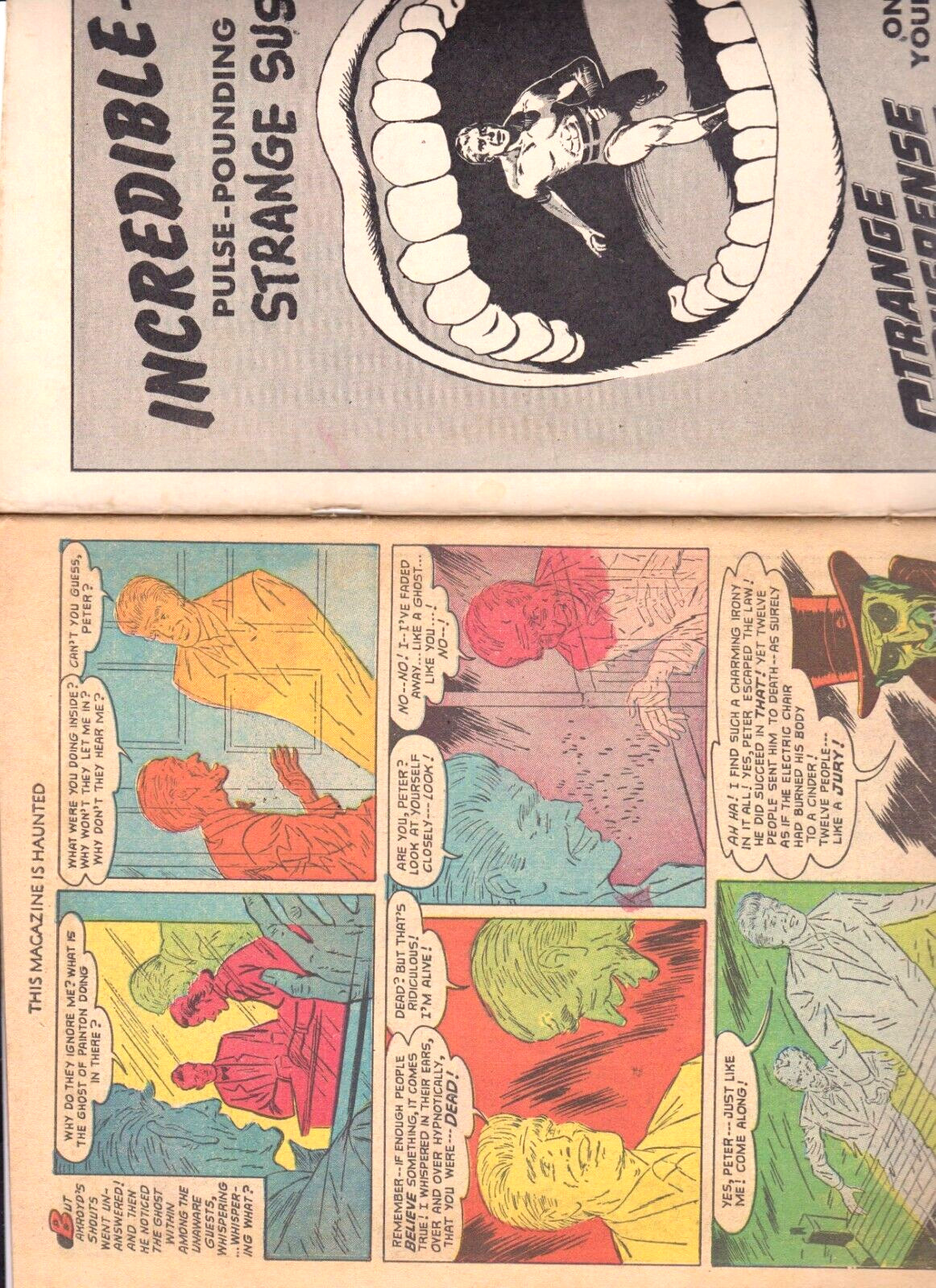 This Magazine is Haunted #7 - Golden Age Pre-Code Horror Comic Fawcett  1952 VG-