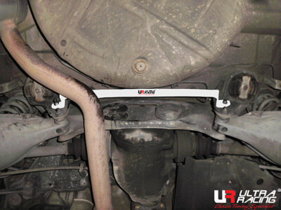 Ultra Racing for Mercedes C208 CLK 320 3.2 V6  96- 03 (2WD) Rear Lower Bar Brace