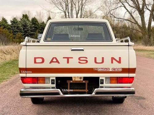 PAIR / REAR TAIL LOWER LIGHT LAMPS FITS FOR Nissan Datsun 720 Pickup 1980-1983 - Picture 6 of 8