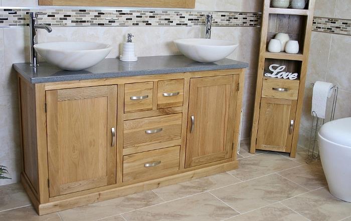Rovere MASSELLO Armadietto bagno Mobiletto doppia ciotola ciotola ciotola di marmo rubinetto lavabo Plug 603 Multi 57202d Rovere MASSELLO Armadietto bagno Mobiletto doppia ciotola ciotola ciotola di marmo rubinetto lavabo Plug 603 Multi 57202d