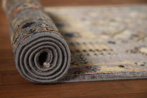 Vegetable Dye Oushak Chobi Turkish Runner Rug 3x10 Hand-made Hallway Carpet - Picture 16 of 19