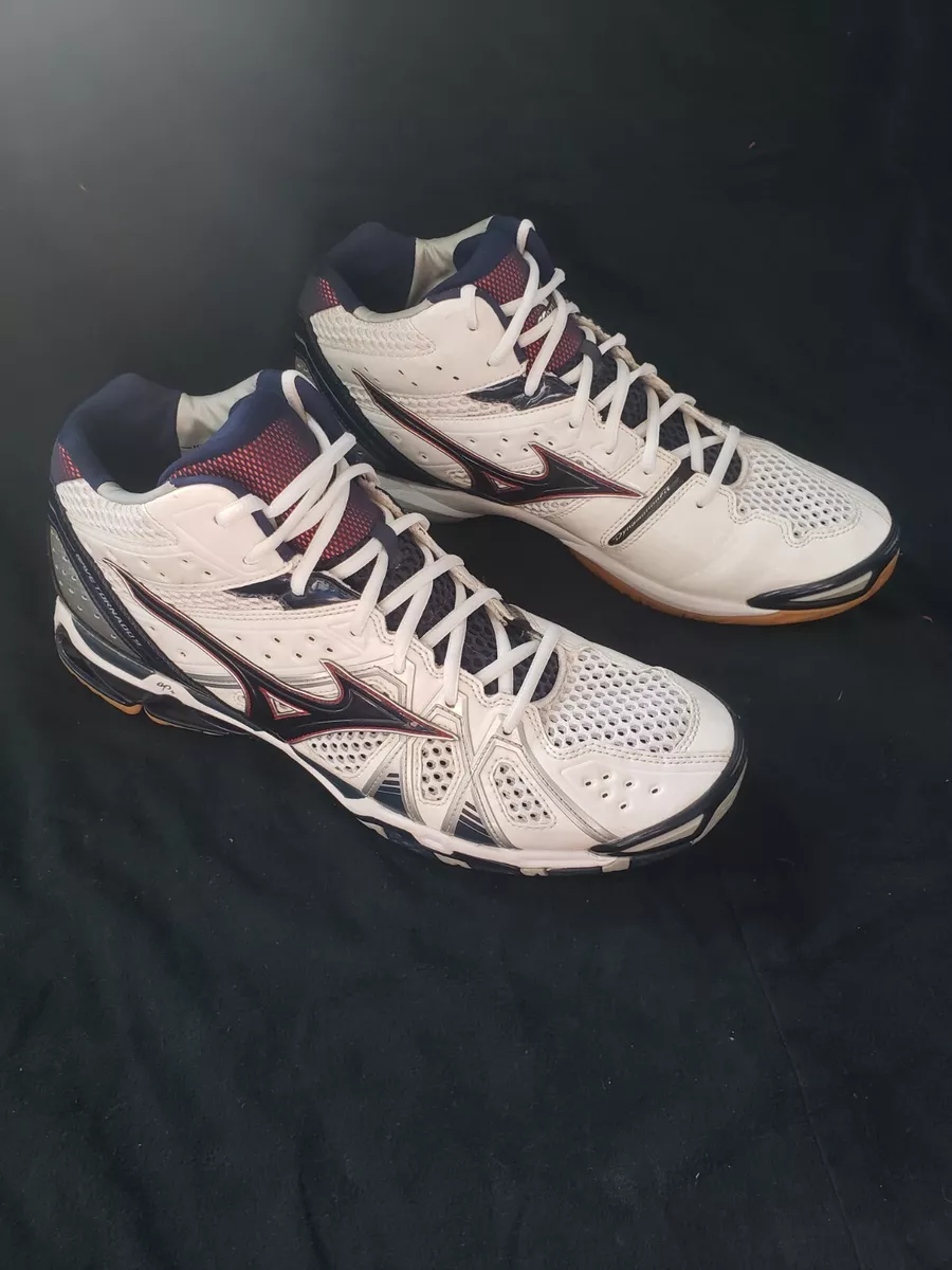 Mizuno Wave Tornado 9 Shoes Womens Size 14 Sneakers White Athletic