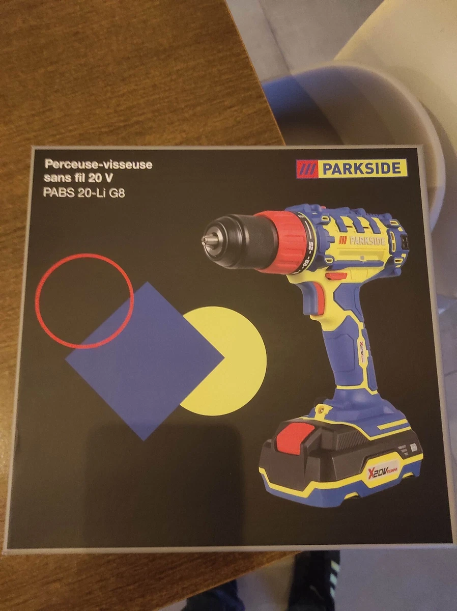 Visseuse Perceuse Parkside Édition Collector - 20V - Batterie Incluse - Neuf