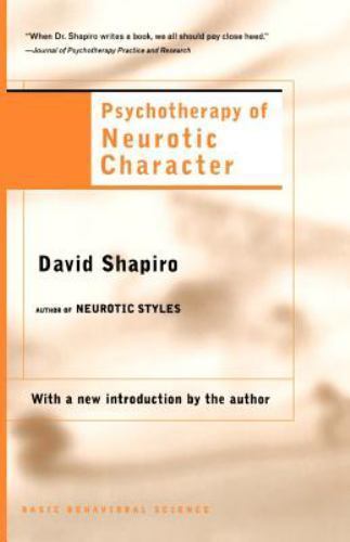 Pyschotherapie neurotischer Charaktere, Taschenbuch von Shapiro, David, brandneu, ... - Bild 1 von 1