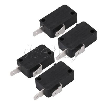 4Pieces Microwave Oven Door Interlock Switches Replacement for SZM-V16-FD-63