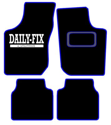 CAR MATS FOR VAUXHALL CORSA B 1994 TO 2000 ALL WEATHER TAILORED BLACK CARPET