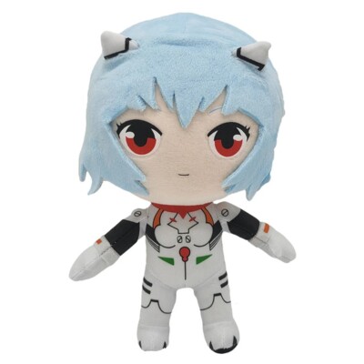 22 cm EVANGELION EVA Plüschtier Anime Ayanami Rei weiches Stofftier Puppe Kinder Weihnachtsgeschenk