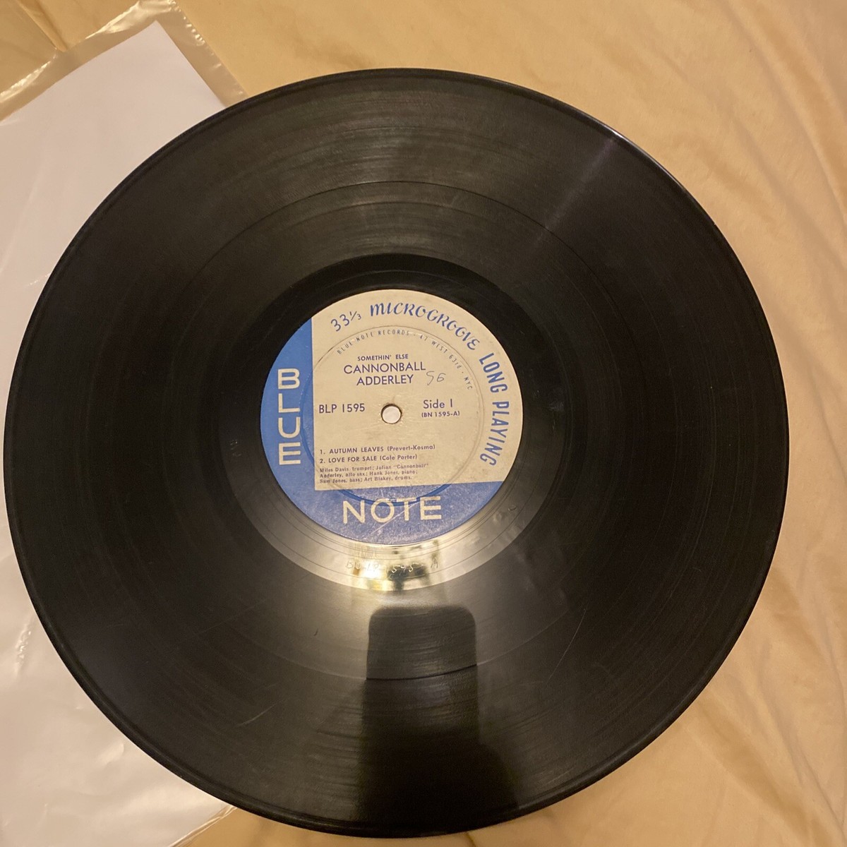 洋楽 Blue Note 1595 USA Somethin' Else / Cannonball Adderley - YouTube