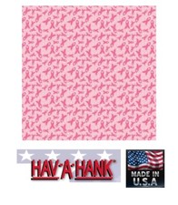 USA MADE Hav-A-Hank PINK RIBBON Bandana Head Neck Wrap Scarves Cancer Survivor