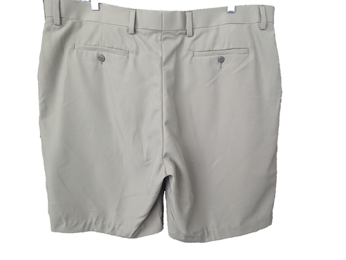 Alan Flusser Golf Shorts Mens Size 44 Tan Khaki Stretch Active Wear Casual NWT - Picture 3 of 5
